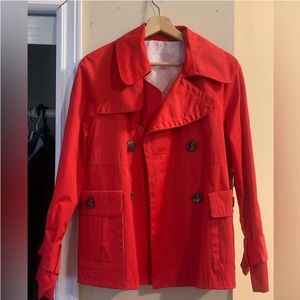 NWT - IZOD peacoat / rain coat